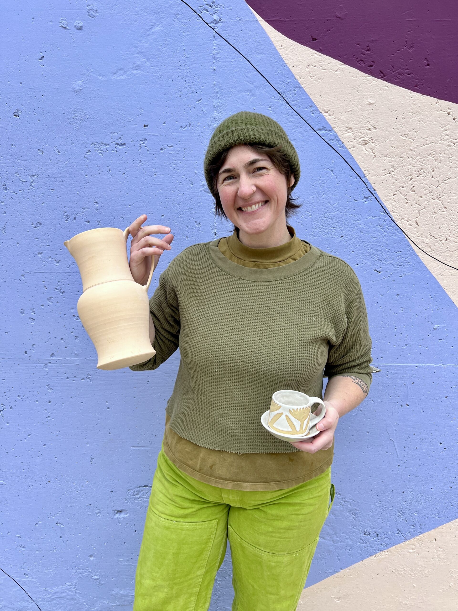 10 Week Intermediate Hybrid: Wheel Throwing and Hand Building, Tuesdays 6:30pm-9pm