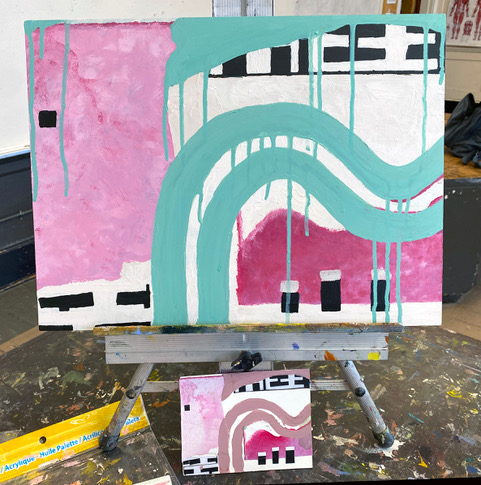 Intro to Acrylics- Explorative! (Wednesday PM) March/April - Image 6