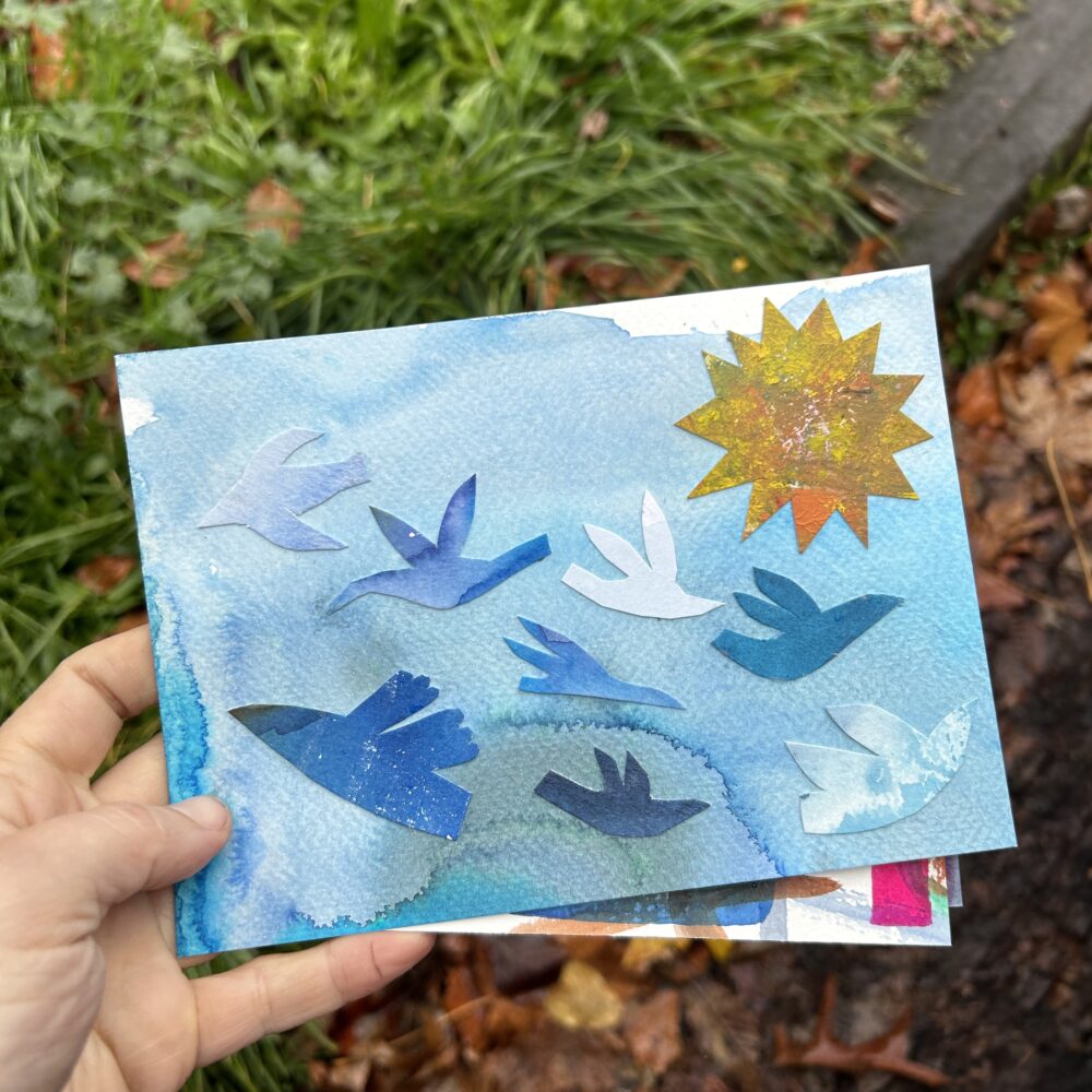 Art & Mending (Collage Your Old Artwork Together Again) - May 3rd